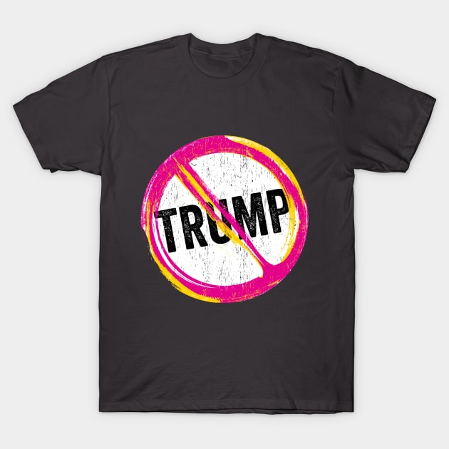 Anti Trump Never Trump T-Shirt by kippygo